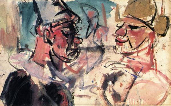 Pierrot by Georges Rouault