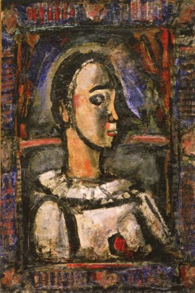 Pierrot by Georges Rouault