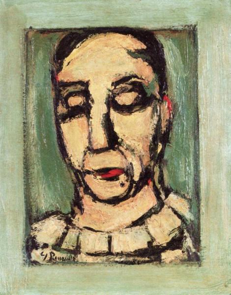 Pierrot by Georges Rouault