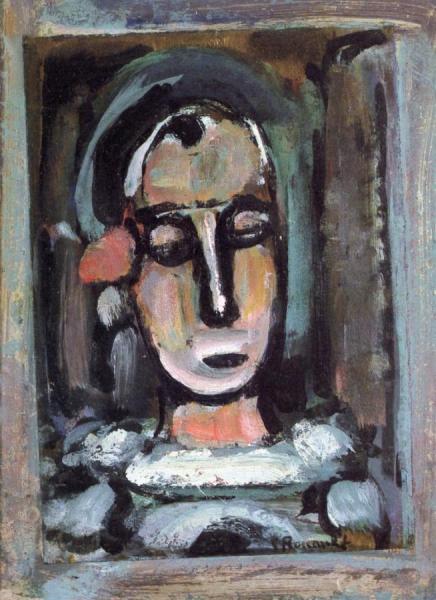 Pierrot by Georges Rouault