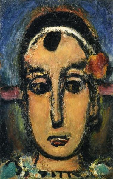 Pierrot by Georges Rouault