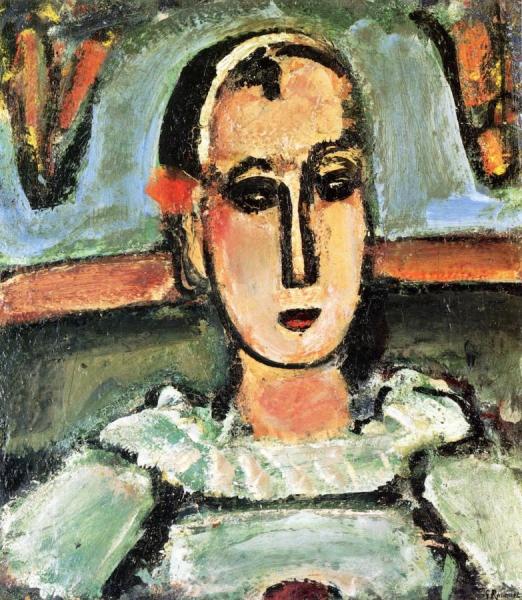 Pierrot by Georges Rouault