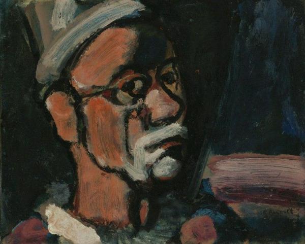 Pitre Aux Lunettes by Georges Rouault