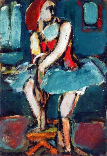 Russian Dancer by Georges Rouault