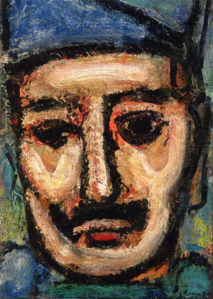 Soldier by Georges Rouault