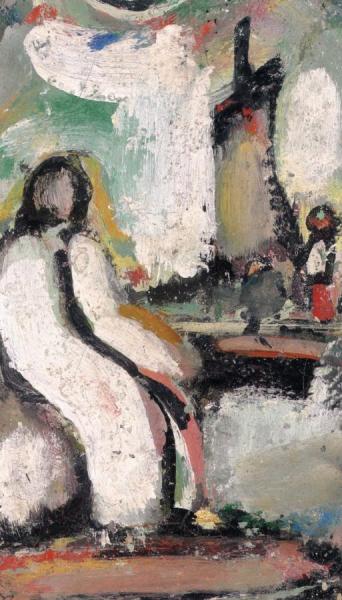Study For Viens Plus Près... by Georges Rouault