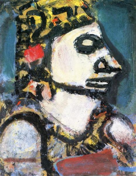 The Assyrian by Georges Rouault