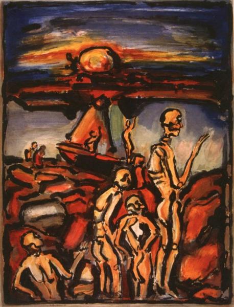The Bay Of The Deceased by Georges Rouault