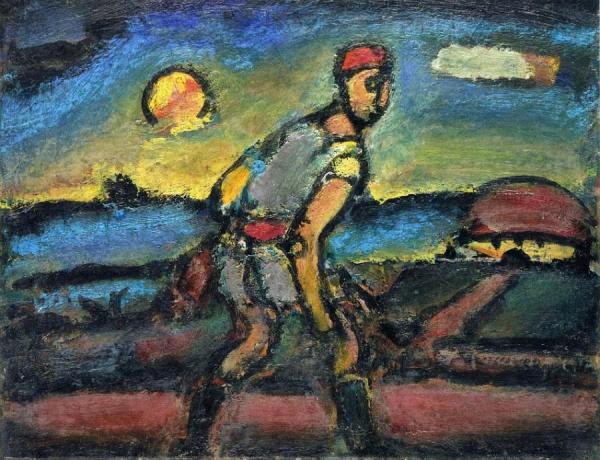 The Fugitive by Georges Rouault