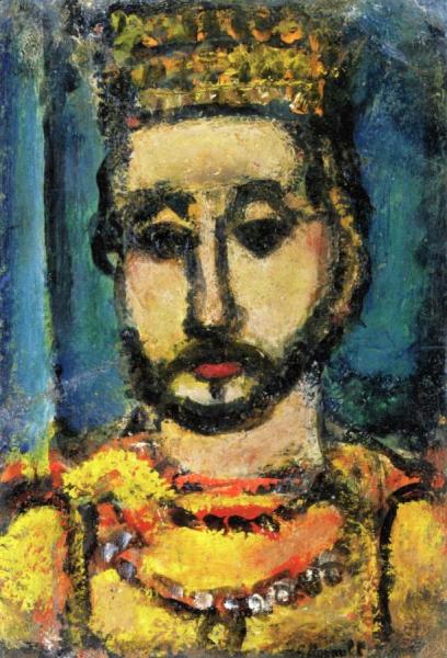 The King Of The Golden Isles by Georges Rouault