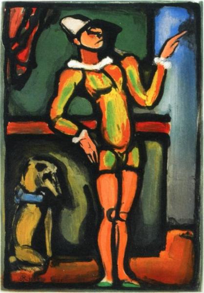The Shooting Star Circus: Auguste by Georges Rouault