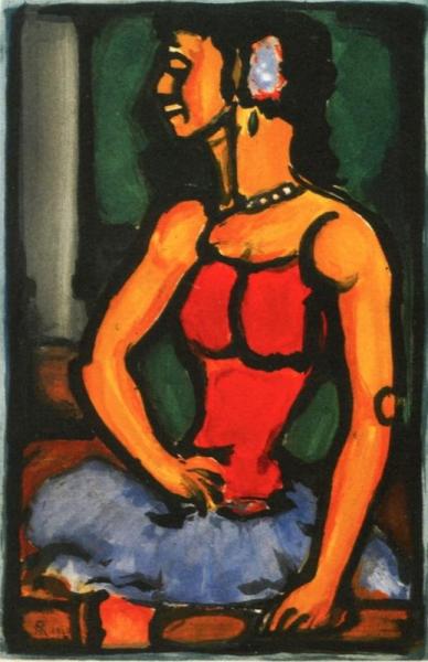 The Shooting Star Circus: Bittersweet by Georges Rouault