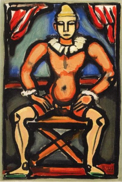 The Shooting Star Circus: Child Of The Circus by Georges Rouault