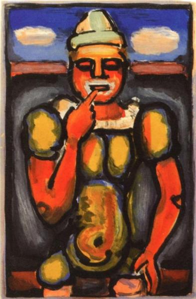The Shooting Star Circus: One Up-man-ship by Georges Rouault