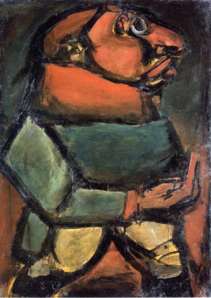 The Superman by Georges Rouault