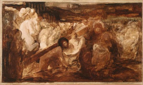 The Way To Calvary by Georges Rouault