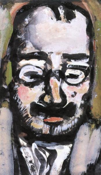 Theater Director by Georges Rouault