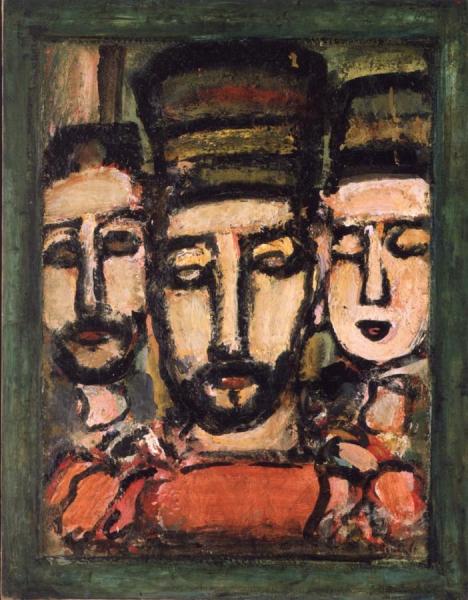 Three Judges by Georges Rouault