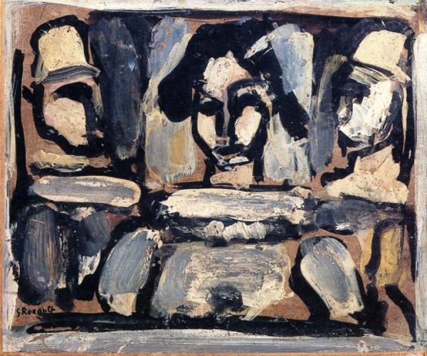 Trio by Georges Rouault