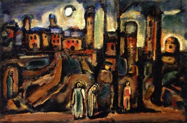 Twilight by Georges Rouault