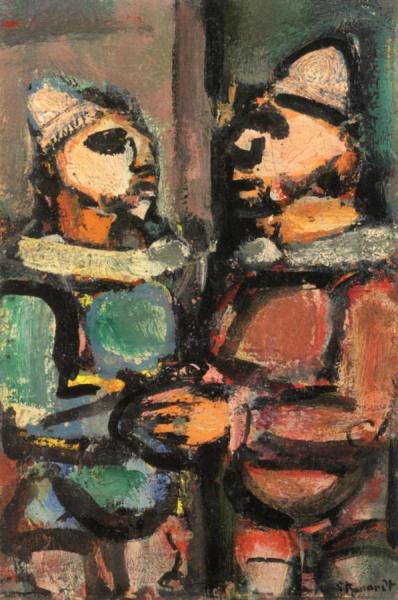 Two Brothers by Georges Rouault