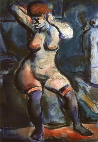 Whore by Georges Rouault