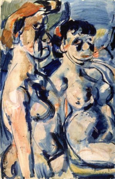Whores by Georges Rouault