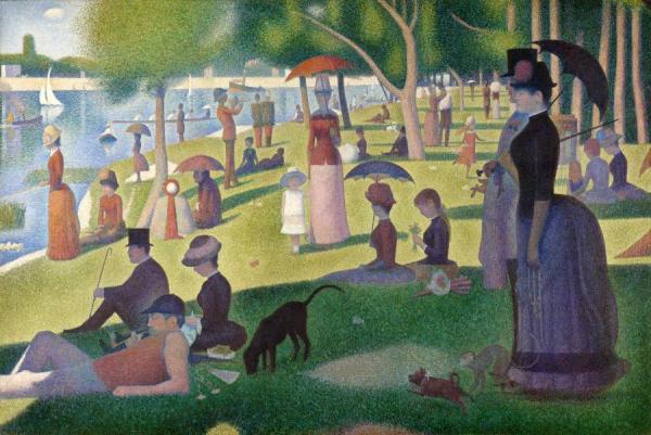 A Sunday Afternoon On The Island Of La Grande Jatte by Georges Seurat