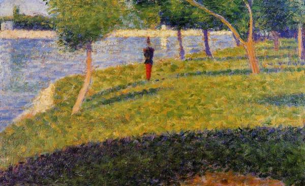 Cadet From Saint-cyr by Georges Seurat