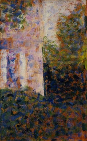 Corner Of A House by Georges Seurat