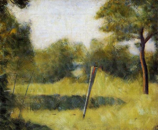 The Clearing by Georges Seurat