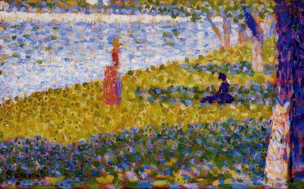 Women By The Water by Georges Seurat