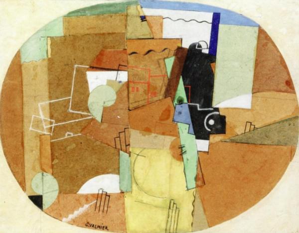 Cubist Composition by Georges Valmier
