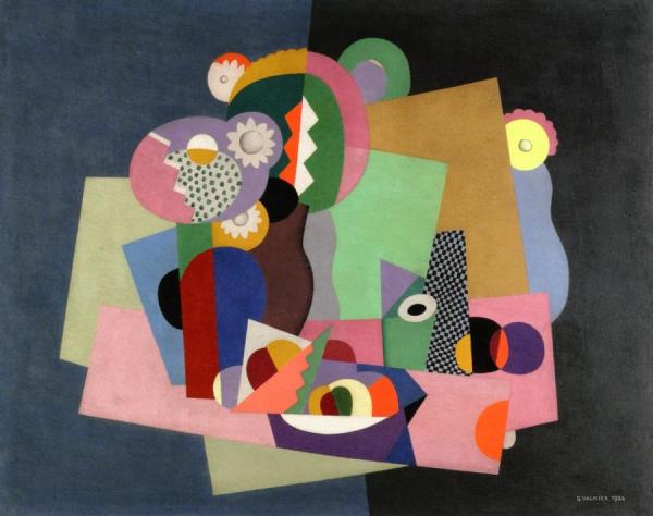 Flowers And Fruit by Georges Valmier