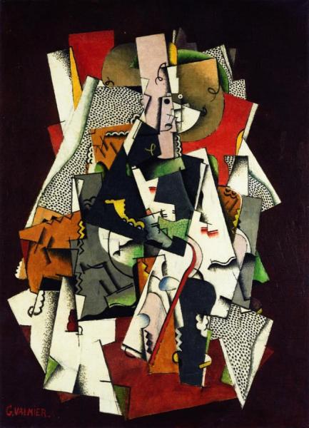 Seated Girl by Georges Valmier