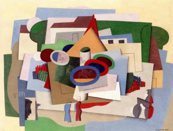 The Village Fun Fair by Georges Valmier