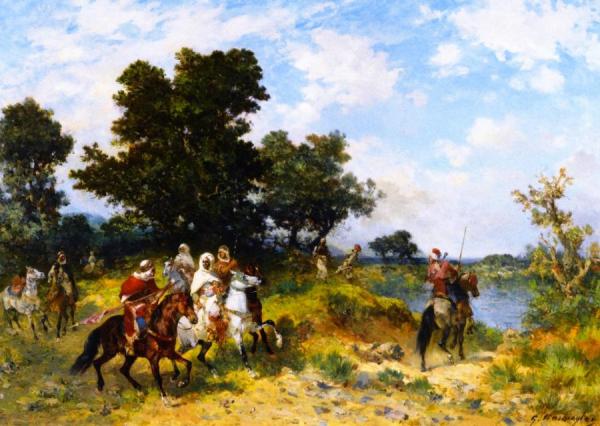 Georges Washington Arab Horsemen
