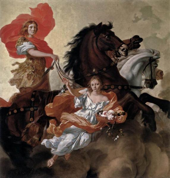 Apollo And Aurora by Gerard De Lairesse