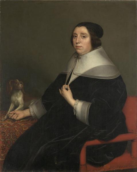 Portrait Of A Woman by Gerard Van Honthorst