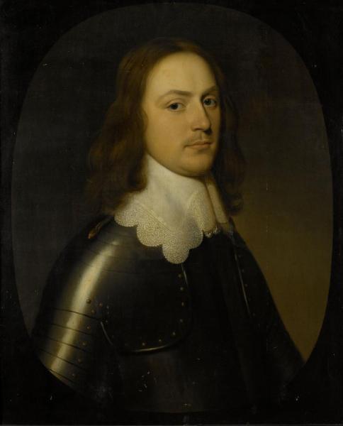 Portrait Of An Officer by Gerard Van Honthorst