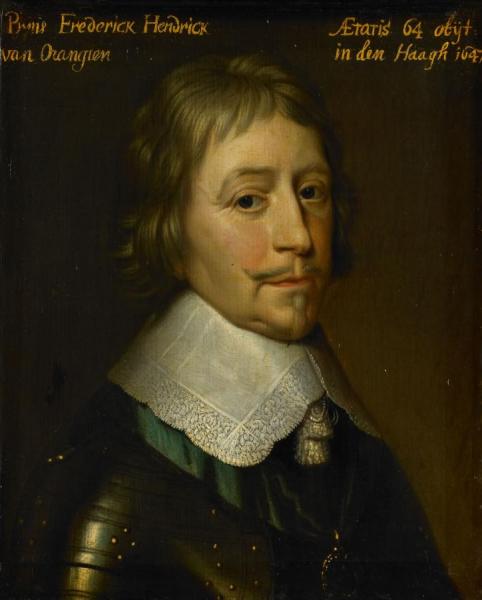 Portrait Of Frederick Henry(1584-1647),prince Of Orange by Gerard Van Honthorst