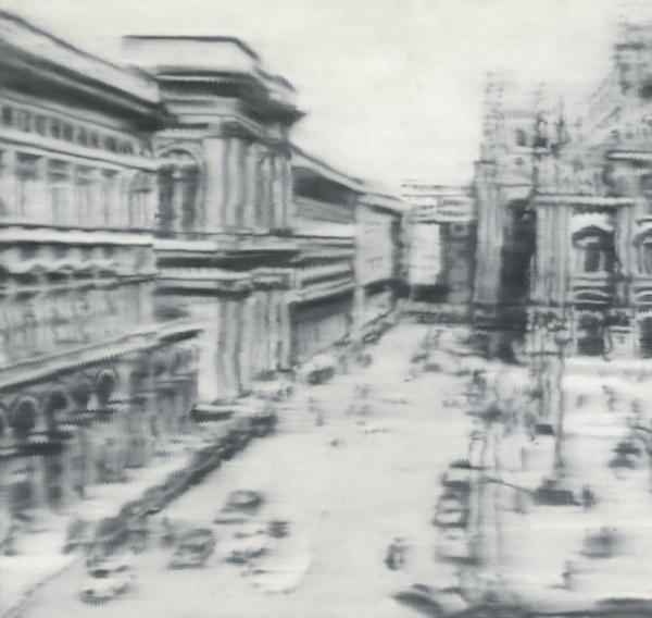 Domplatz, Mailand (cathedral Square, Milan) by Gerhard Richter