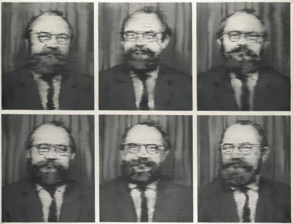 Portrait Schmela by Gerhard Richter
