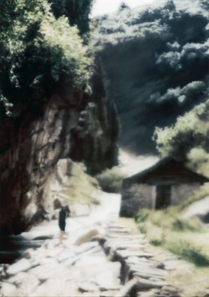 Ravine, 1997 by Gerhard Richter Oil Painting Reproductions