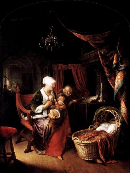 The Young Mother by Gerrit Dou