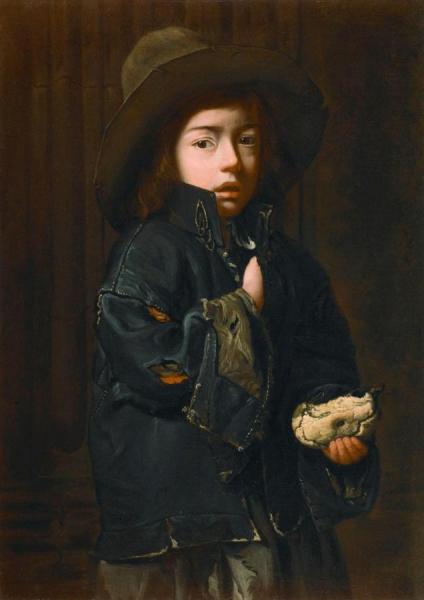 Beggar Boy With A Piece Of Pie by Giacomo Ceruti