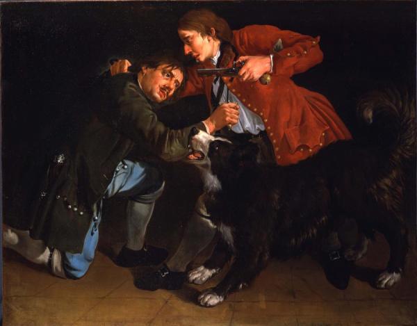 The Brawl by Giacomo Ceruti