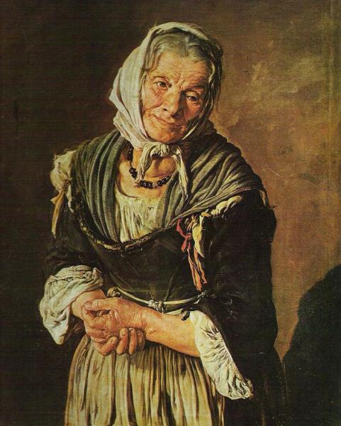 The Old Peasant Woman by Giacomo Ceruti