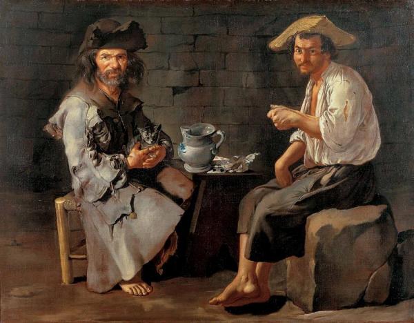 Two Beggars by Giacomo Ceruti
