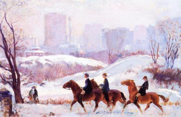 Park Riders by Gifford Beal